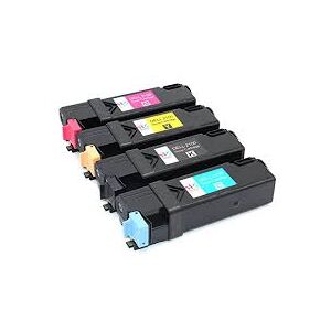 Kompatibel - Dell 2150/2155 combo pack 4 stk lasertoner - BK/C/M/Y 10500 sider