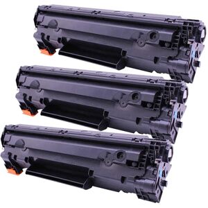 Kompatibel - HP 44A BK combo pack 3 stk Toner - CF244A - Sort 3000 sider