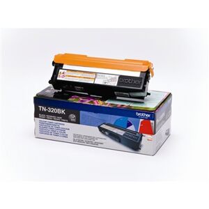 Brother Tn320bk Lasertoner, Sort, 2500s