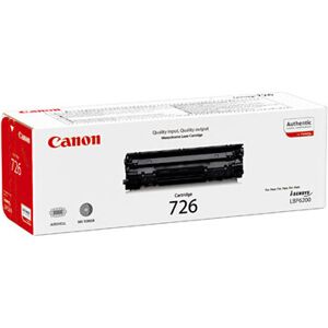 Canon Nr.726/3483b002aa Lasertoner, Sort, 2100s