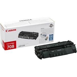 Canon Nr.708/0266b002aa Lasertoner, Sort, 2500s