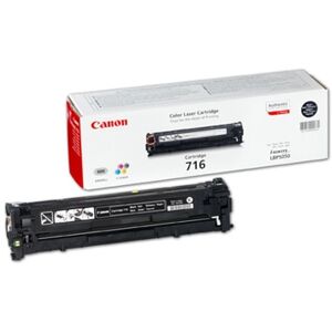 Canon Nr.716bk/1980b002aa Lasertoner, Sort, 2300s