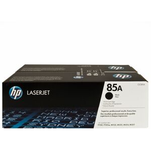 HP No 85a Ce285ad Lasertoner, Sort, 1600s Dualpack