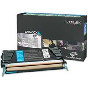 Lexmark 00c5340cx Lasertoner, Blå, 7000s