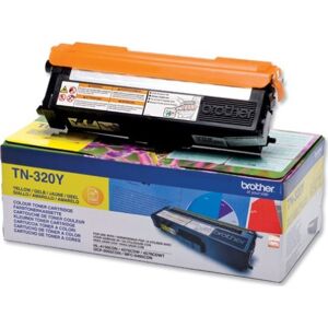 Brother Tn320y Lasertoner, Gul, 1500s