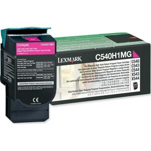 Lexmark C540h1mg Lasertoner, Rød, 2000s