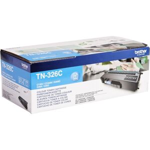 Brother Tn326c Lasertoner, Cyan, 3500 S.