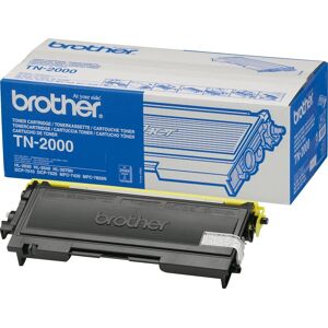 Brother Tn2000 Lasertoner, Sort, 2500s