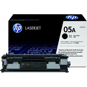 HP No 05a Ce505a Lasertoner, Sort, 2300s