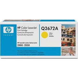 HP No 309a Q2672a Lasertoner, Gul, 4000s