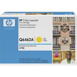 HP No 644a Q6462a Lasertoner, Gul, 12000s