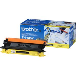 Brother Tn135y Lasertoner, Gul, 4000s