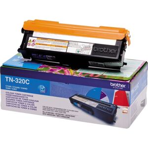 Brother Tn320c Lasertoner, Blå, 1500s