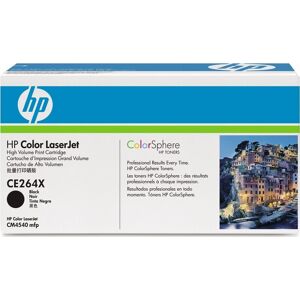 HP No 646a Ce264x Lasertoner, Sort, 17000s.