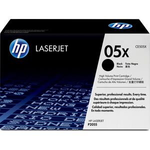 HP No 05x Ce505xd Lasertoner, Sort, 2x 6500s