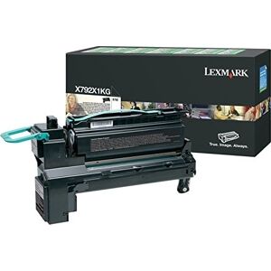 Lexmark C792a1kg Lasertoner, Sort, 6000s