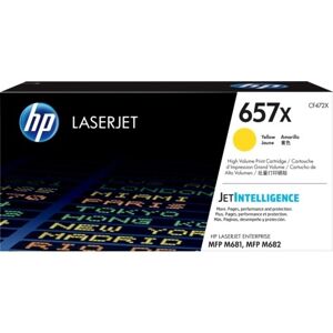 HP No 657x Cf472x Lasertoner, Gul, 23000s