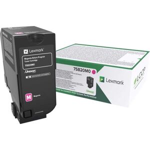 Lexmark 75b20m0 Magenta Tonerkassette, 10000 Sider