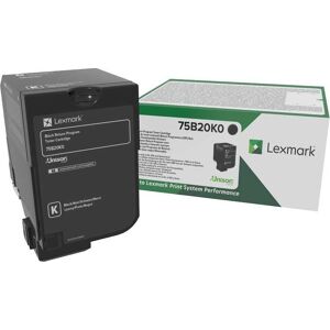 Lexmark 75b20k0 Sort Tonerkassette, 13000 Sider