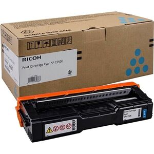 Ricoh 407544 Lasertoner, Cyan, 1.600s