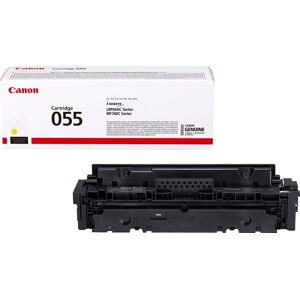 Canon 055 Lasertoner, Gul, 2.100 Sider