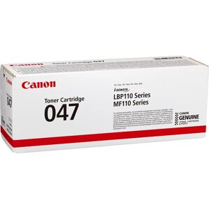 Canon Crg 047 Lasertoner, Sort, 1.600s