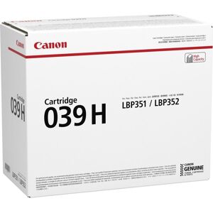 Canon Crg 039h Lasertoner, Sort, 25.000s