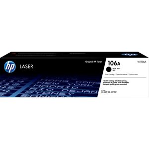 HP No 106a W1106a Lasertoner, Sort