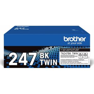 Brother Tn247bktwin Lasertoner, Sampak