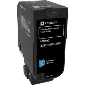 Lexmark Cs725 Lasertoner, Blå, 12.000s
