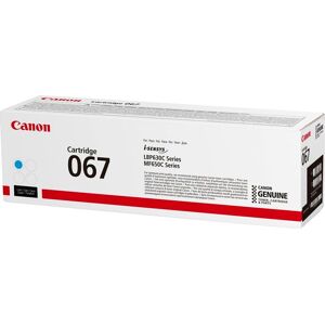 Canon 067 Lasertoner, 1250 Sider, Cyan