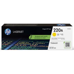 HP 220a Original Laserjet Lasertoner, 1.8k, Gul