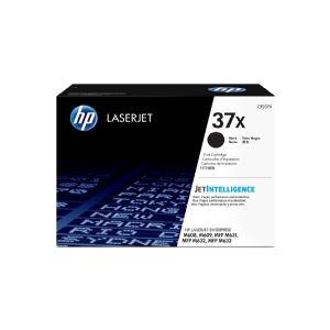 Lasertoner HP 37X CF237X, 25.000 sider, Sort