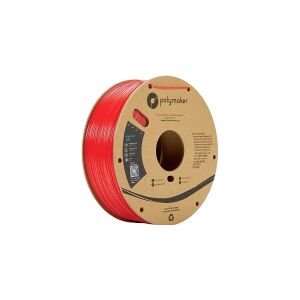 Polymaker PE01004 PolyLite Filament ABS-plast lugtsvag 1.75 mm 1000 g Rød 1 stk