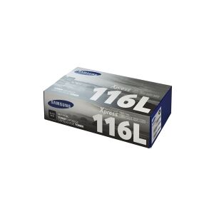 Samsung MLT-D116L - Høj kapacitet - sort - original - tonerpatron - for Xpress M2625, M2675, M2825, M2835, M2875, M2885