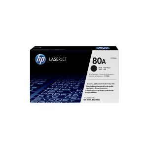 Lasertoner, HP 80A CF280A, 2.700 sider, Sort