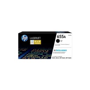 Lasertoner HP 655A CF450A 2813439, 12.500 sider, Sort