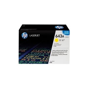 HP 643A - Gul - original - LaserJet - tonerpatron (Q5952A) - for Color LaserJet 4700, 4700dn, 4700dtn, 4700n, 4700ph+