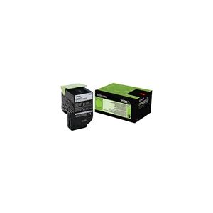 Lexmark 702K toner negro