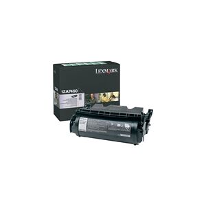 Lexmark 12A7460 toner negro