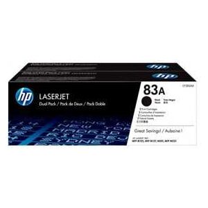 Toner Orig Hp Laserjet 83A Negro Pack-2 Cf283Ad Cf283Ad