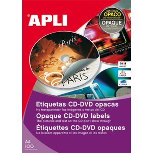 Apli Etiqueta CD Mega  100 hojas