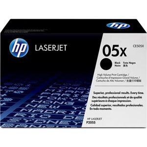 HP ce505x toner negro nº05x para laserjet p2055 - 6500 páginas
