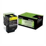 Lexmark 802HY (80C2HY0) toner amarillo XL