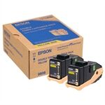 Epson S050606 Pack: 2 toner amarillo (2X S050602)