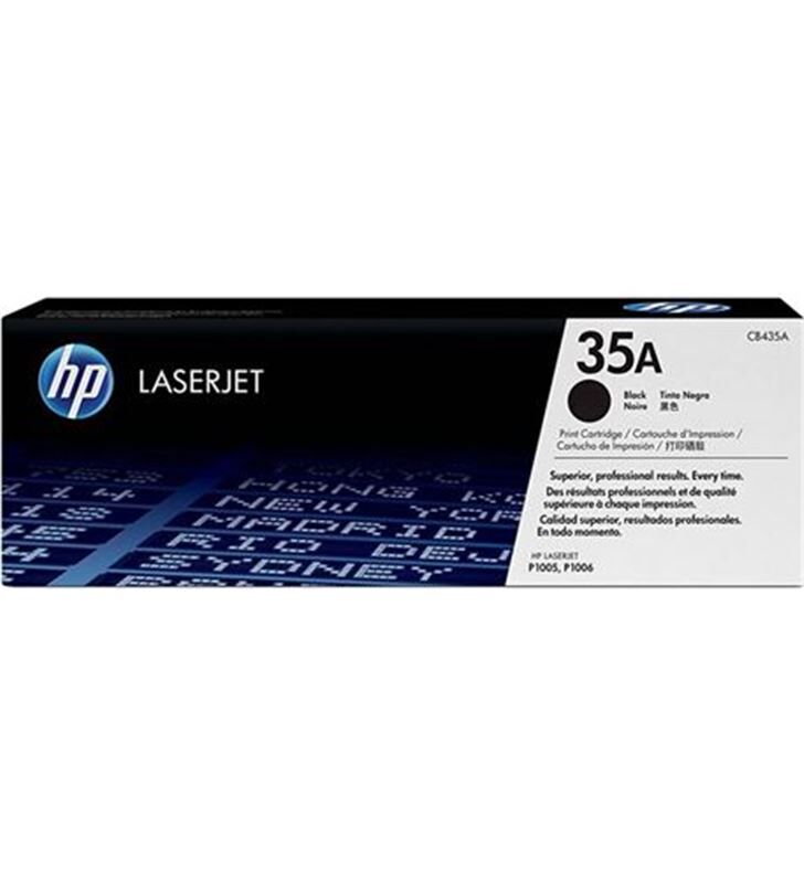 HP Hewlett cs2235166 toner negro laserjet cb435a consumibles