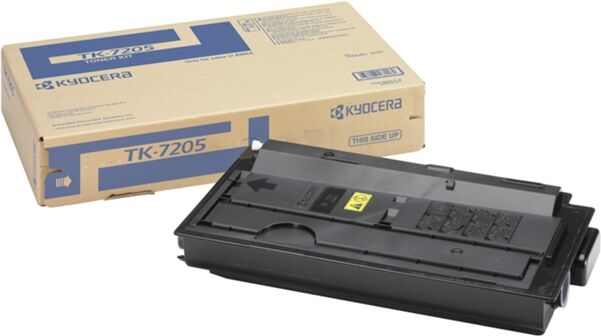 Kyocera Cartucho de tóner Original KYOCERA TK 7205 Negro para TASKalfa 3510i, 3511i