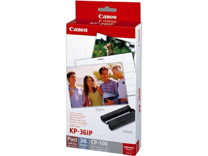 Canon Caixa Papel + Tinta CANON K36 IP P/ CP-100