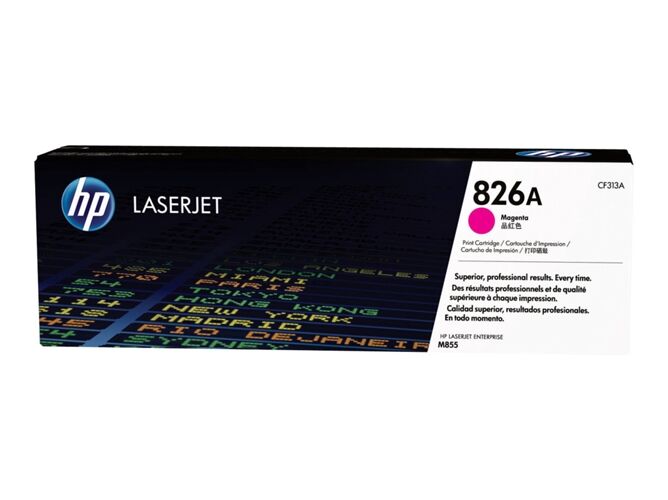 HP Cartucho de tóner original LaserJet HP 826A magenta para Laserjet Enterprise serie M855