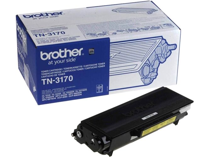 Brother Cartucho de Tóner Original BROTHER Negro TN3170